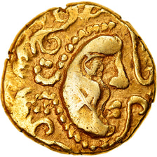 Münze, Parisii, Stater, Extremely rare, SS, Gold, Delestrée:78
