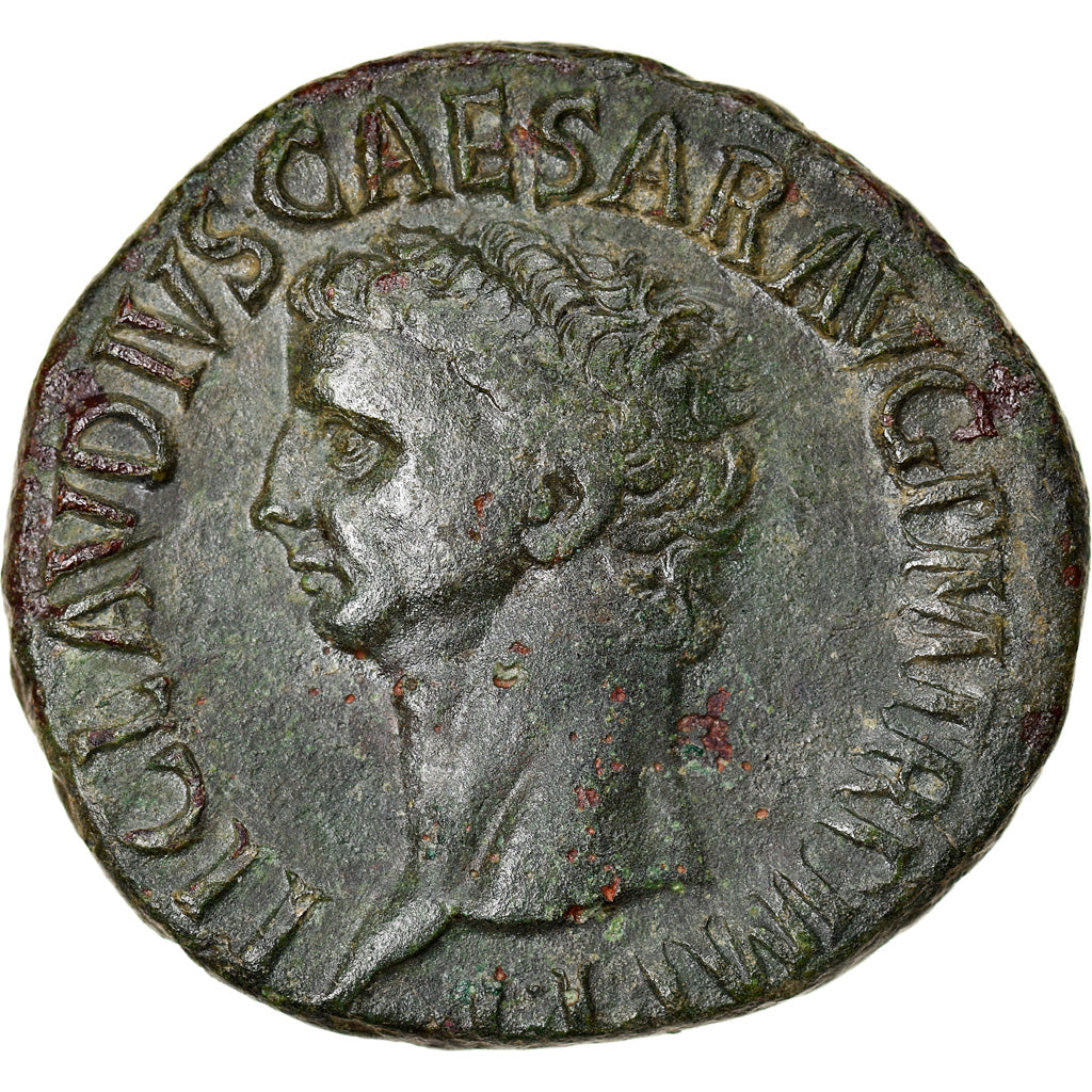 Monnaie, Claude, As, 41-50, Roma, TTB+, Cuivre, Cohen:84, RIC:116