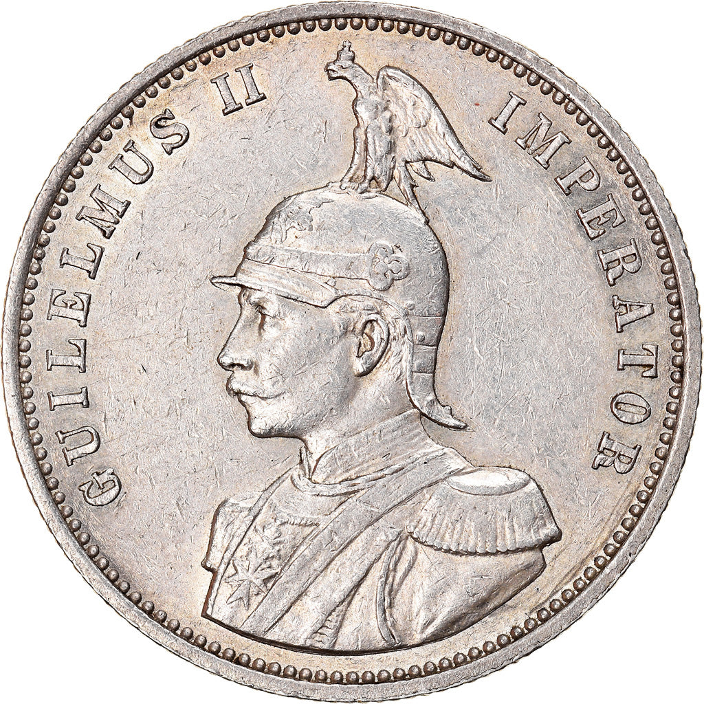 Monnaie, GERMAN EAST AFRICA, Wihelm II, Rupie, 1890, SUP+, Argent, KM:2