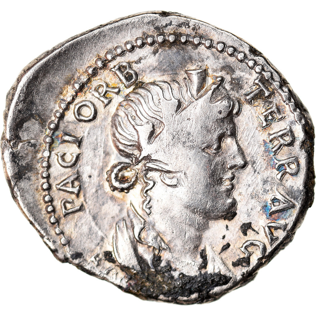 Coin, Vespasian, Denarius, 69-79, Roma, AU(50-53), Silver, RIC:1433