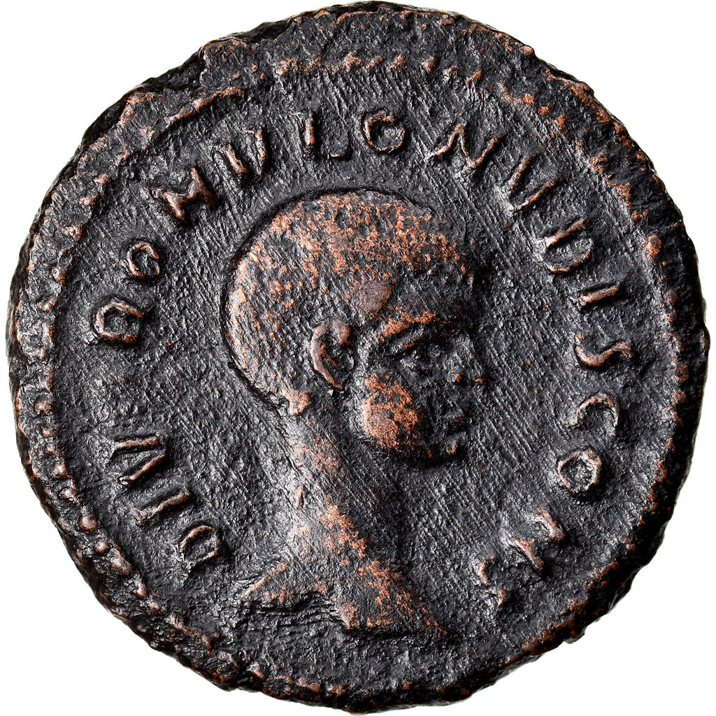 Coin, Romulus, 1/4 Follis, 309-310, Ticinum, EF(40-45), Copper, RIC:239