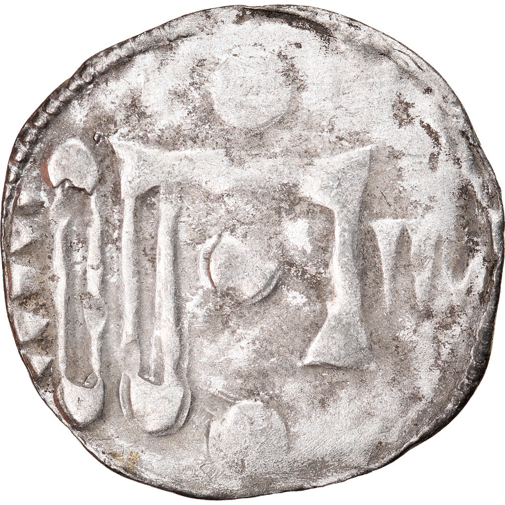 Coin, France, Orléanais, Anonymous, Denarius, Chartres, Rare, VF(30-35)