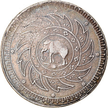 Coin, Thailand, Rama IV, Baht, 1860, VF(30-35), Silver, KM:11