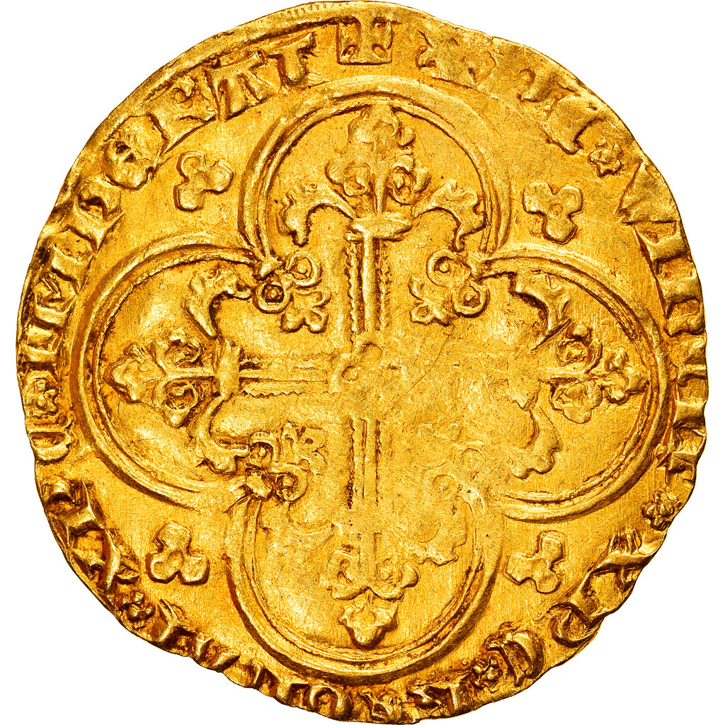 Monnaie, France, Jean II le Bon, Franc à cheval, TTB, Or, Duplessy:294