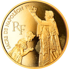 Coin, France, Sacre Napoléon, 100 Francs, 1993, Paris, MS(65-70), Gold