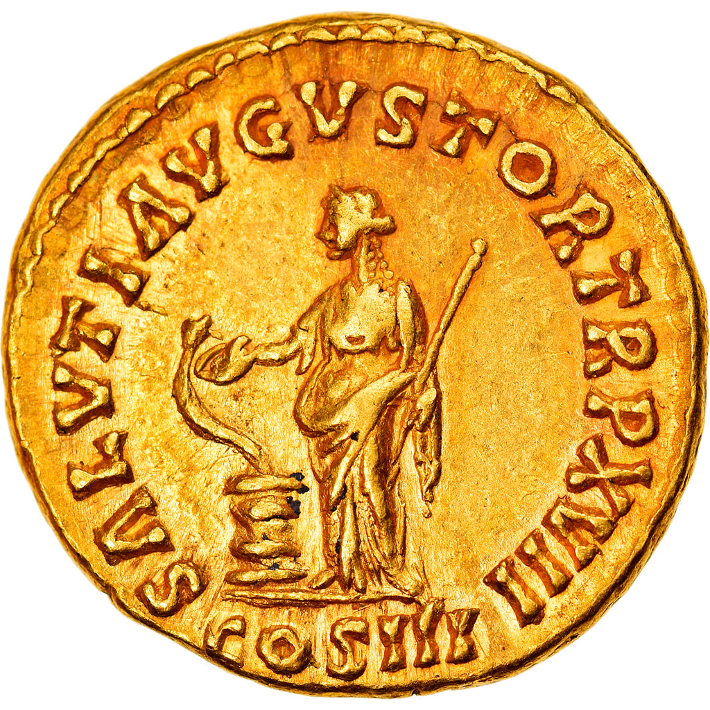 Coin, Marcus Aurelius, Aureus, 162-163, Rome, MS(63), Gold, RIC:77