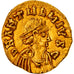 Anthemius, Tremissis, 467-472, Uncertain mint, Dourado, AU(50-53), RIC:2906