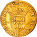 Moneda, Francia, DOMBES, Louis II, Double écu d'or, 1578, Trévoux, Very rare