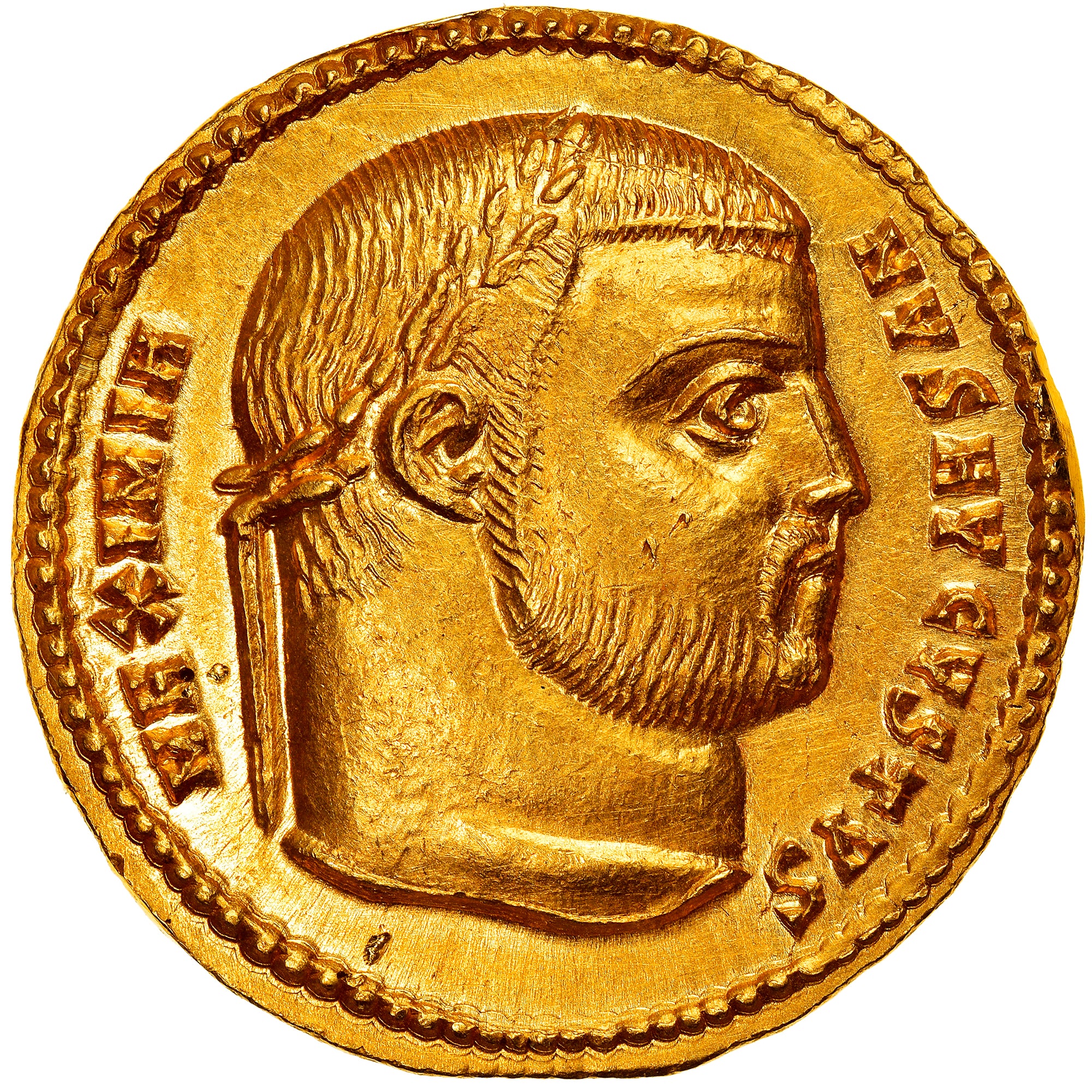Monnaie, Galère, Aureus, 305-311, Nicomédie, Très rare, SPL, Or, RIC:44