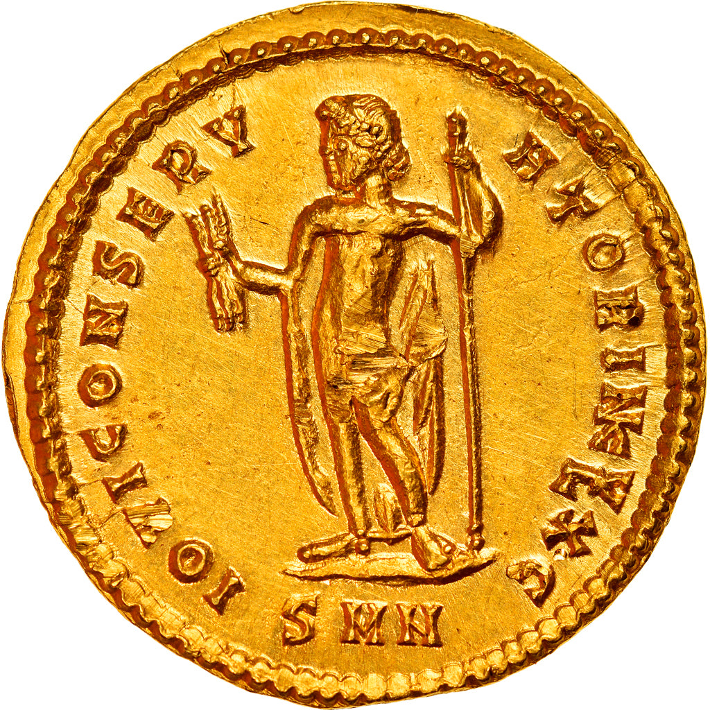Monnaie, Galère, Aureus, 305-311, Nicomédie, Très rare, SPL, Or, RIC:44