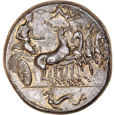 Moneta, Sycylia, Himera, Tetradrachm, 410 BC, Himera, Rzadkie, MS(60-62), Srebro