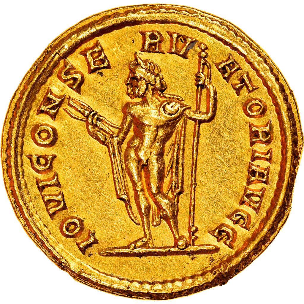 Coin, Diocletian, Aureus, 284-305, Rome or Cyizicus, Very rare, MS(60-62), Gold