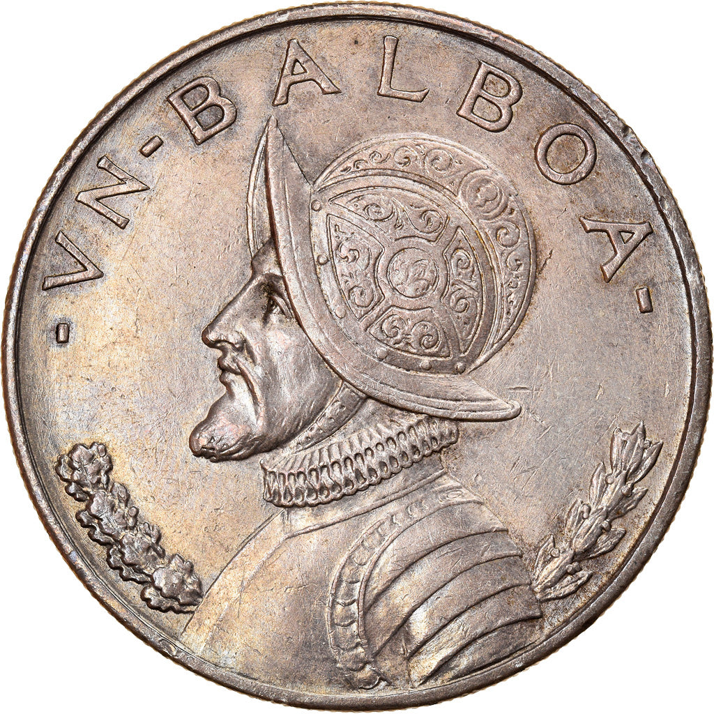 Coin, Panama, Balboa, 1947, EF(40-45), Silver, KM:13