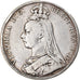 Moneta, Gran Bretagna, Victoria, Crown, 1891, MB, Argento, KM:765