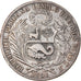 Coin, Peru, SOUTH PERU, Sol, 1891, Santiago, VF(20-25), Silver, KM:196.24