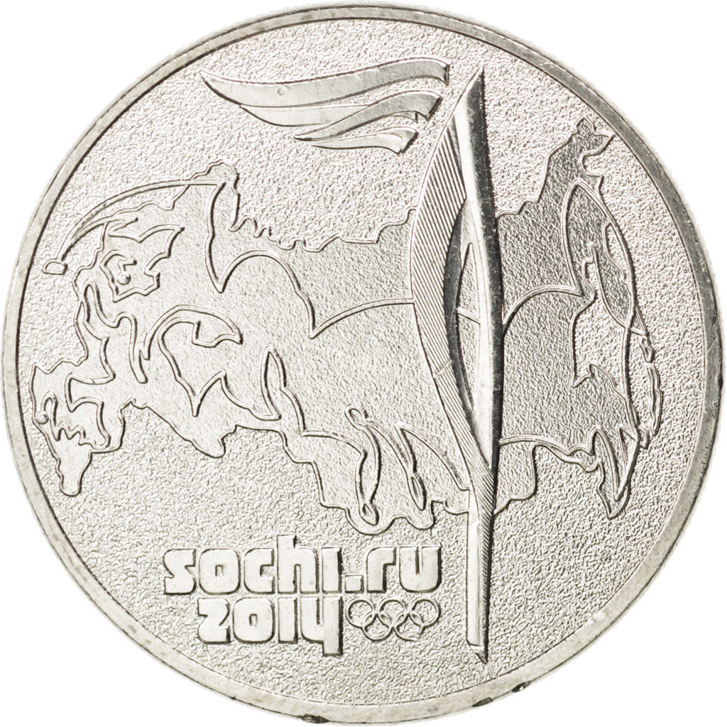 Russia, 25 Roubles, 2014, KM #New, MS(63), Cupro-nickel, 10.07