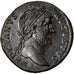 Hadrian, Sesterz, 129-130, Rome, Tooled, Bronze, VZ+, RIC:1285