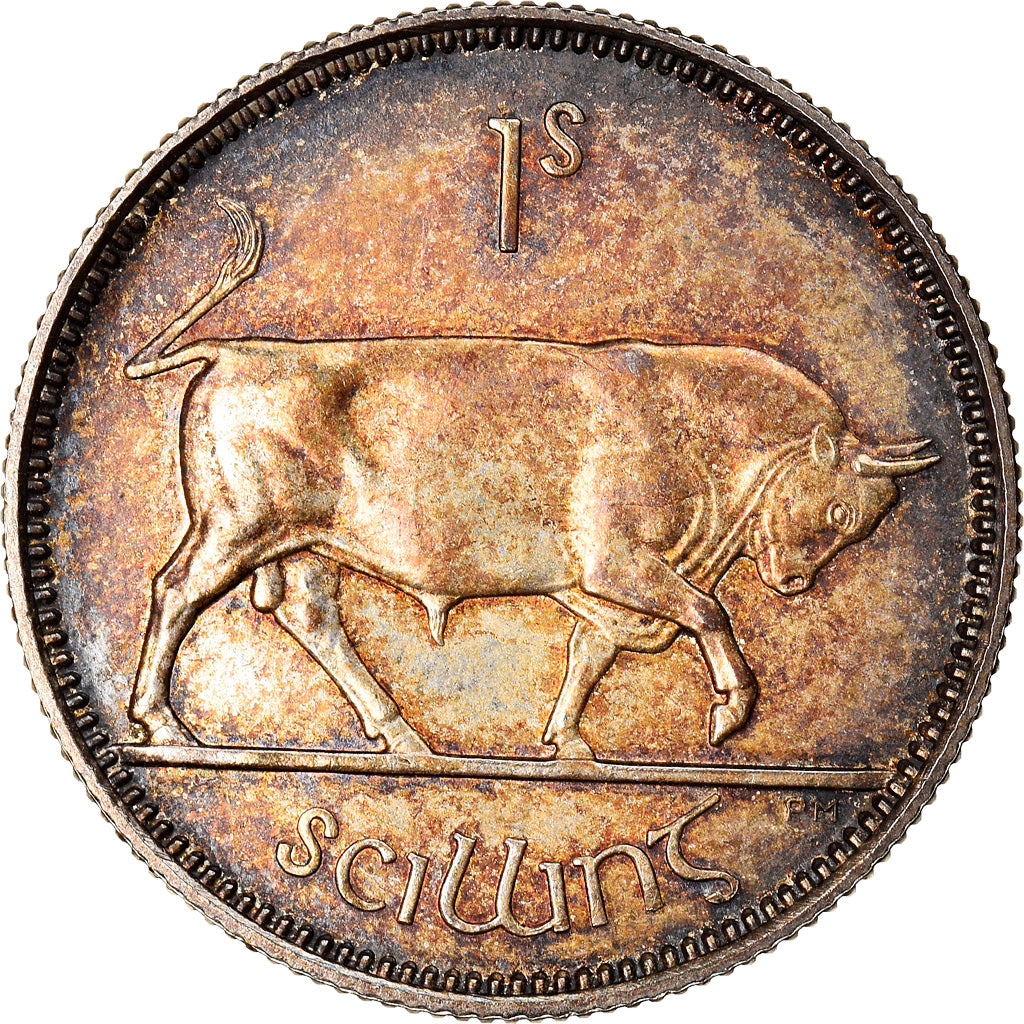 Monnaie, IRELAND REPUBLIC, Shilling, 1928, SPL+, Argent, KM:6