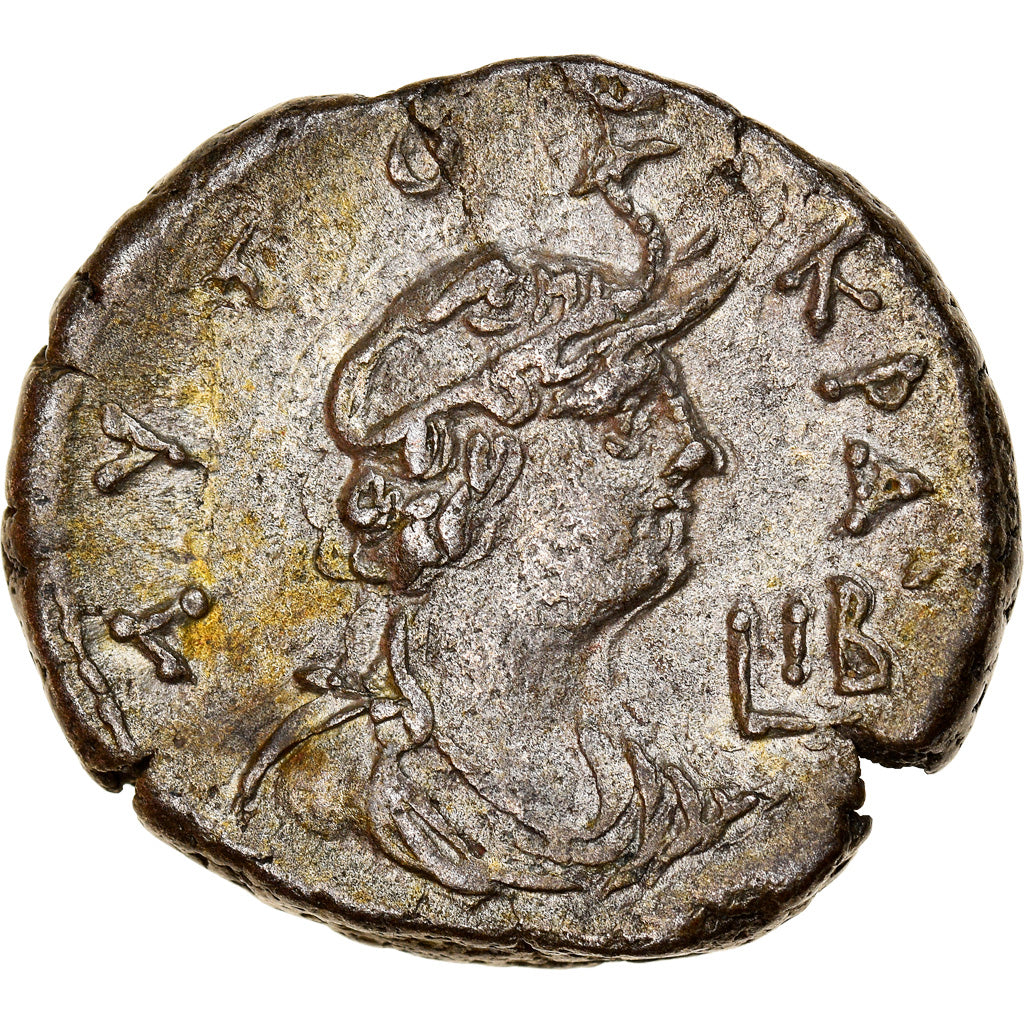 Münze, Nero, Tetradrachm, Alexandria, VZ, Billon, Milne:238