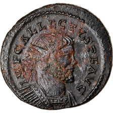 Coin, Allectus, Antoninianus, 295, London, AU(55-58), Billon, RIC:35