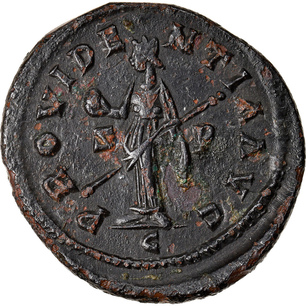 Coin, Allectus, Antoninianus, 295, London, AU(55-58), Billon, RIC:35