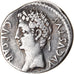 Coin, Augustus, Denarius, 19-18 AC, Rome, EF(40-45), Silver, RIC:37