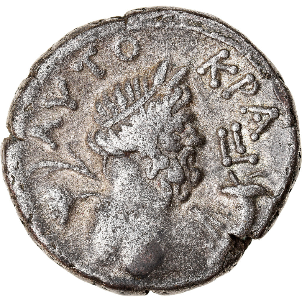Münze, Nero, Tetradrachm, 54-68, Alexandria, SS, Billon, Milne:216