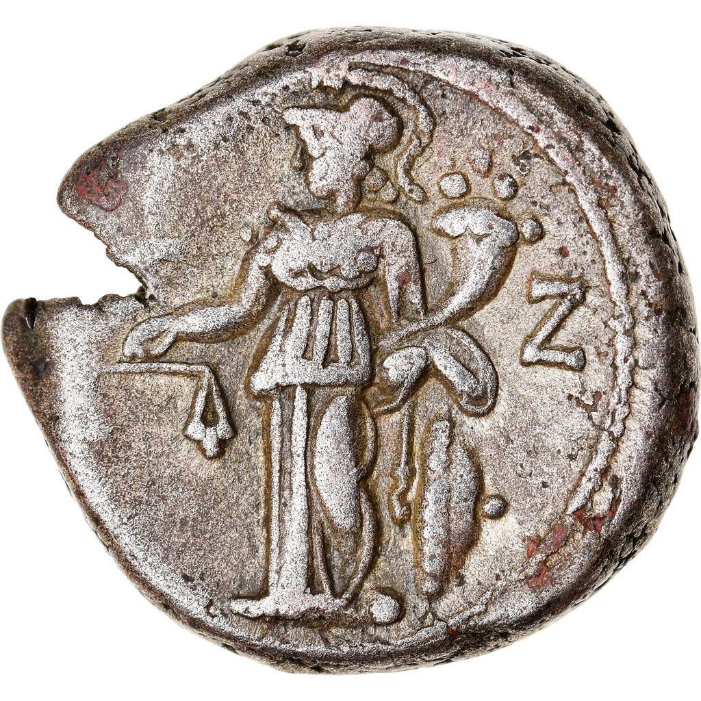 Coin, Antoninus Pius, Tetradrachm, 143-144, Alexandria, VF(30-35), Billon