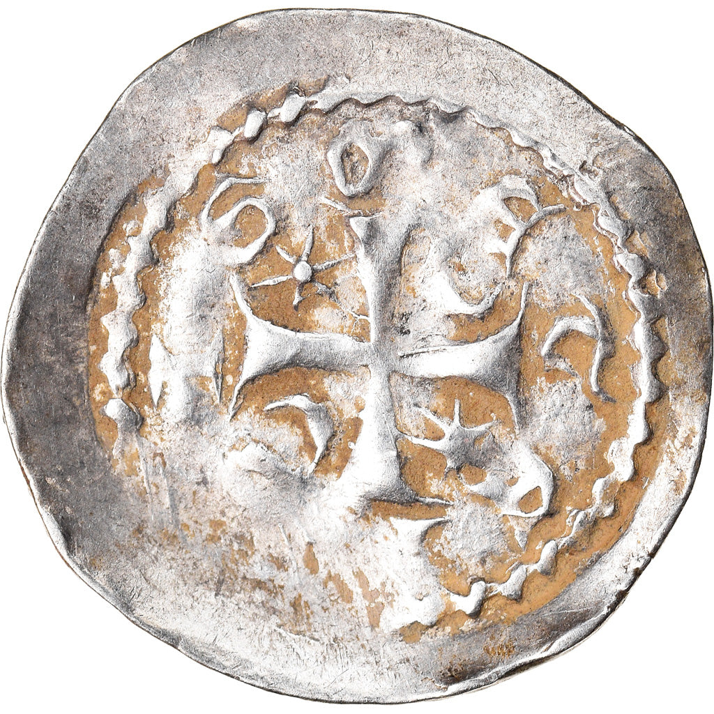 Moneta, Francja, LORRAINE, Jean d'Apremont, Denarius, 1225- 1239, Metz
