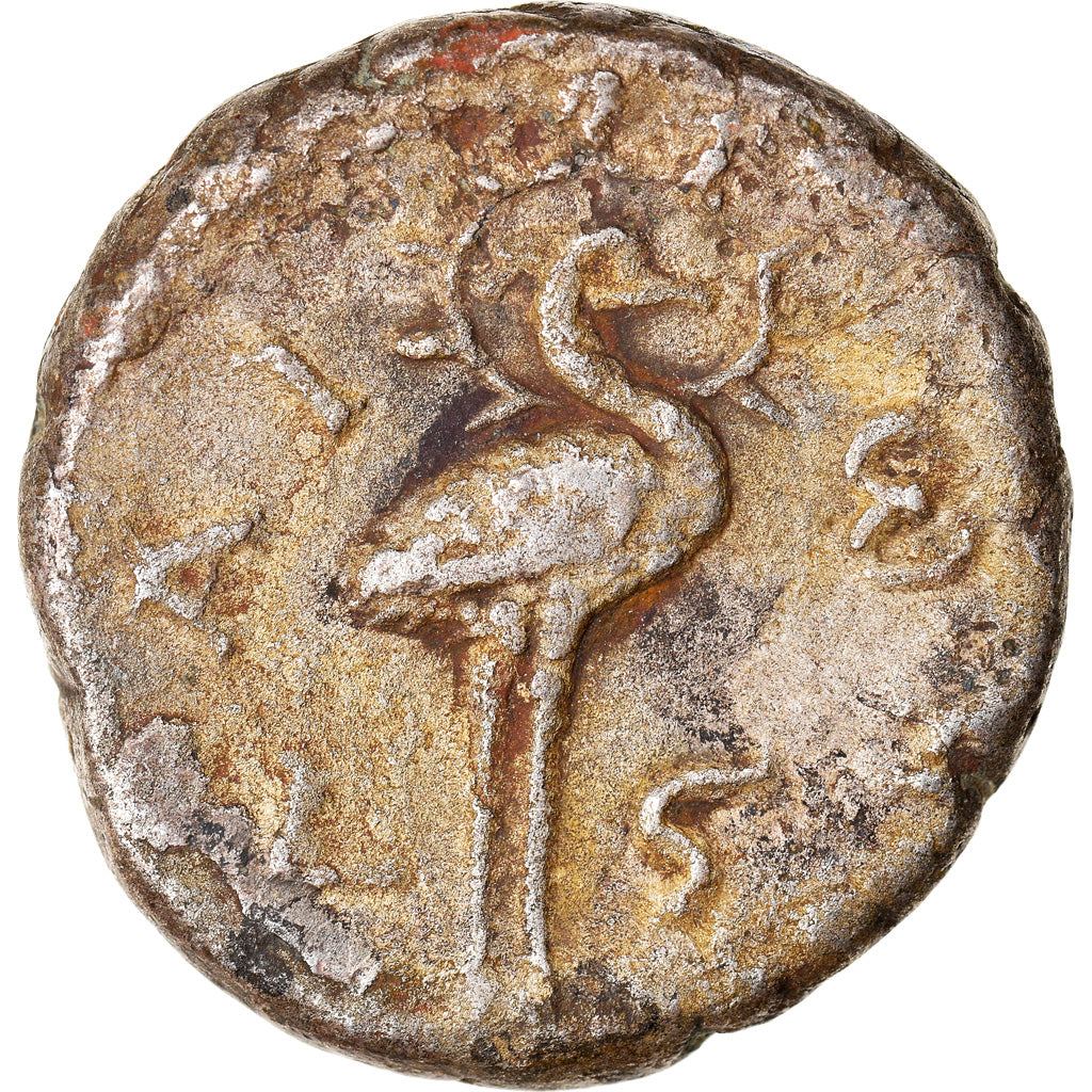 Coin, Antoninus Pius, Tetradrachm, Alexandria, VF(30-35), Billon, RPC:13207