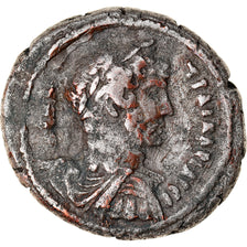 Coin, Hadrian, Tetradrachm, 126-127, Alexandria, EF(40-45), Billon