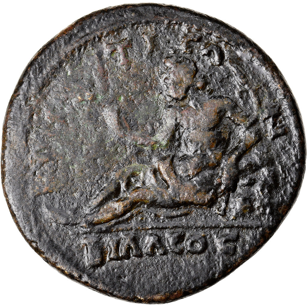 Moneda, Geta, Bronze Æ, BC+, Bronce