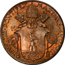 Coin, VATICAN CITY, Pius XII, 10 Centesimi, 1941, Roma, MS(63), Aluminum-Bronze