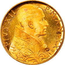 Monnaie, Cité du Vatican, Pius XII, 100 Lire, 1958, Roma, SPL, Or, KM:A53