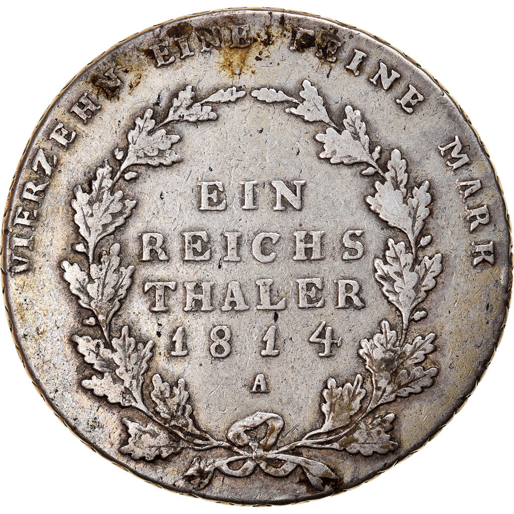 Coin, German States, PRUSSIA, Friedrich Wilhelm III, Thaler, 1814, Berlin