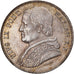 Coin, ITALIAN STATES, PAPAL STATES, Pius IX, 20 Baiocchi, 1865, Roma, MS(63)