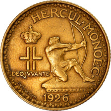 Münze, Monaco, Louis II, Franc, 1926, Poissy, SS, Aluminum-Bronze, KM:114