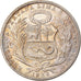 Coin, Peru, Sol, 1926, Philadelphia, AU(55-58), Silver, KM:218.1