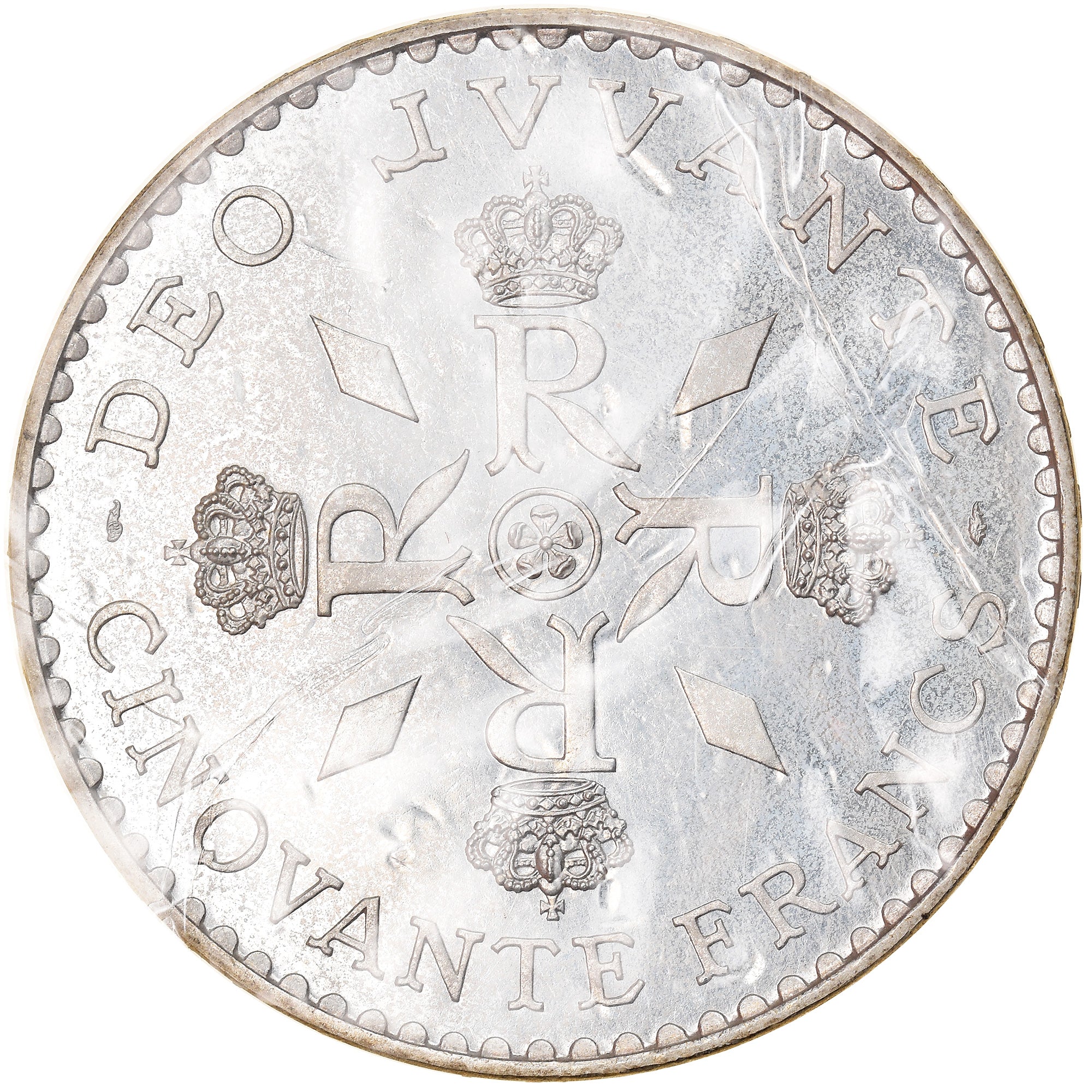 Moneta, Monaco, 50 Francs, 1974, ESSAI, SPL, Argento, KM:E66, Gadoury:MC162