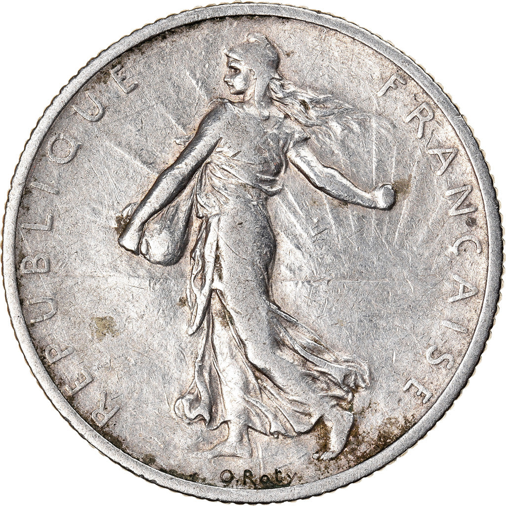 Coin, France, Semeuse, 2 Francs, 1900, Paris, VF(20-25), Silver, KM:845.1