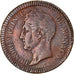 Coin, Monaco, Honore V, Decime, 1838, Monaco, VF(20-25), Copper, KM:97.1