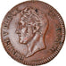 Coin, Monaco, Honore V, 5 Centimes, Cinq, 1837, Monaco, VF(30-35), Cast Brass