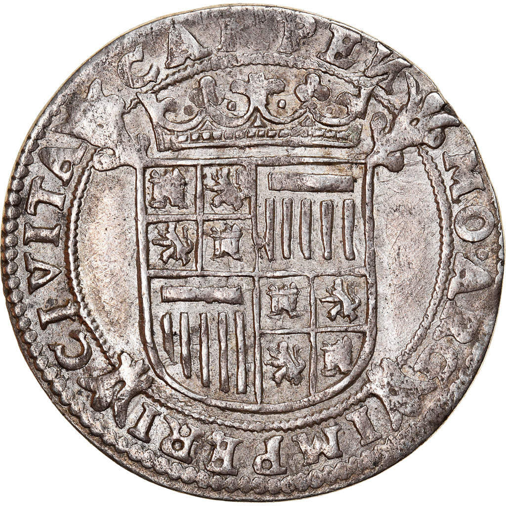 Moneda, Países Bajos, Rudolf II, 6 Stuivers, Arendschelling, Kampen, MBC+
