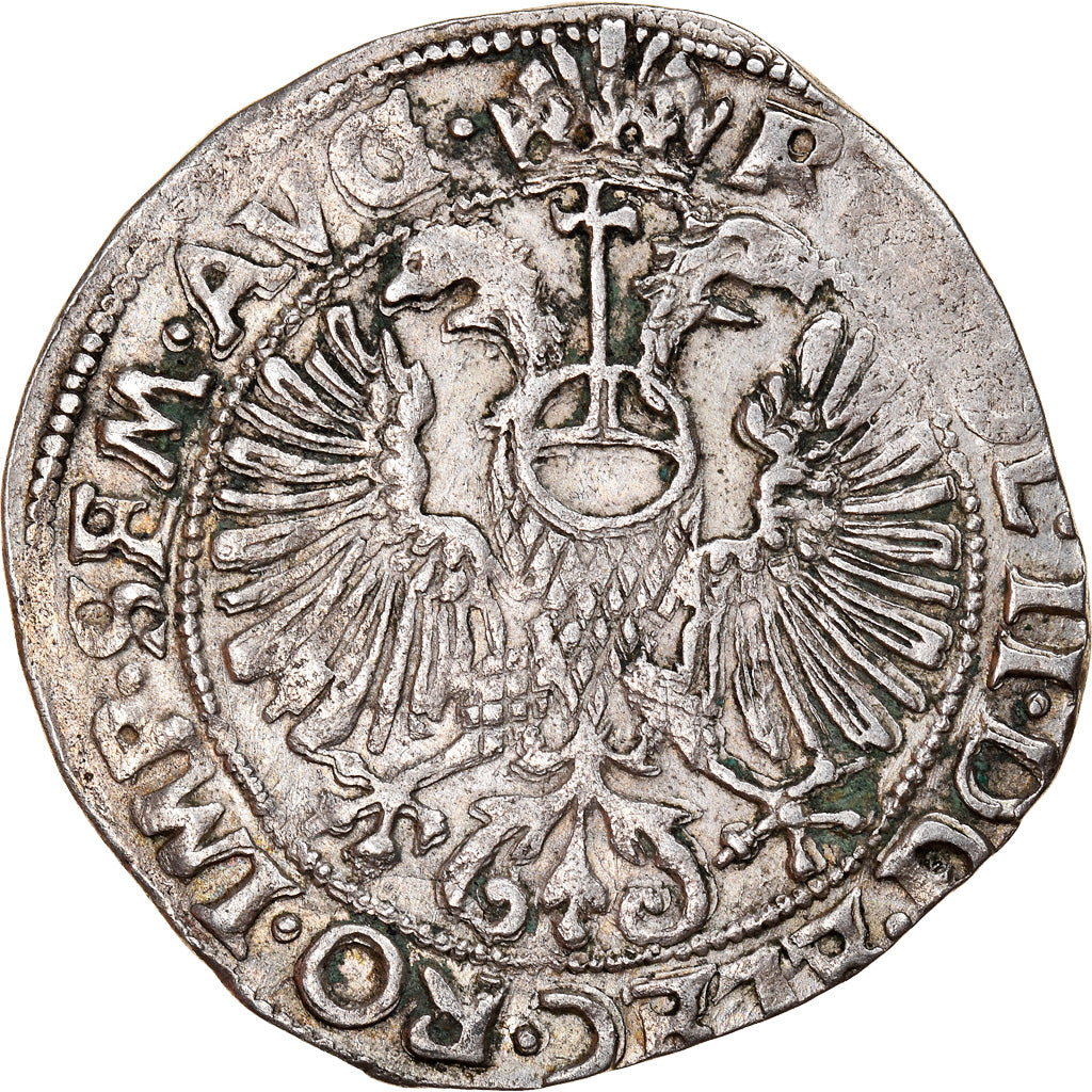 Munten, Nederland, Rudolf II, 6 Stuivers, Arendschelling, Zwolle, ZF, Zilver