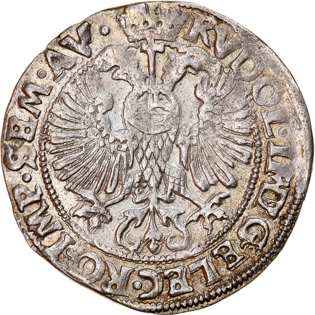Coin, Netherlands, Rudolf II, 6 Stuivers, Arendschelling, Zwolle, EF(40-45)