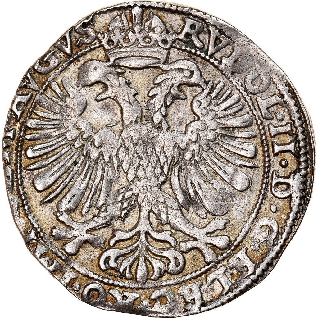 Coin, Netherlands, Rudolf II, 6 Stuivers, Arendschelling, Zwolle, EF(40-45)