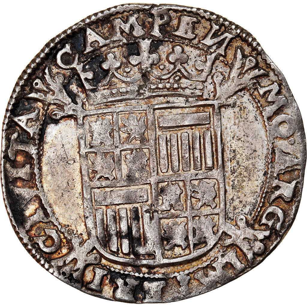 Munten, Nederland, Rudolf II, 6 Stuivers, Arendschelling, Zwolle, ZF+, Zilver