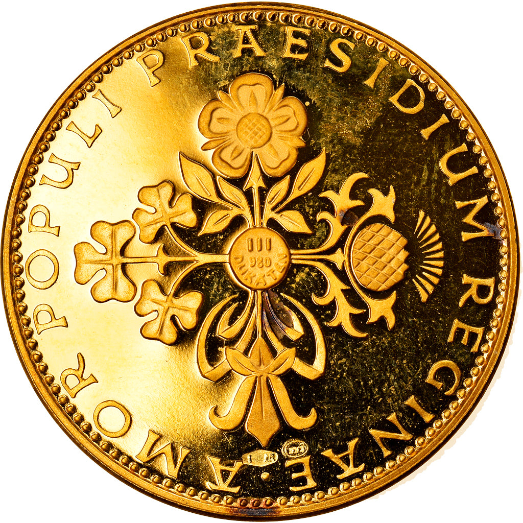 United Kingdom, Medal, Queen Elizabeth II, MS(63), Gold