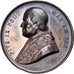 Vaticano, medaglia, Arc Vespasian, PIVS IX, 1854, Bianchi, SPL, Argento