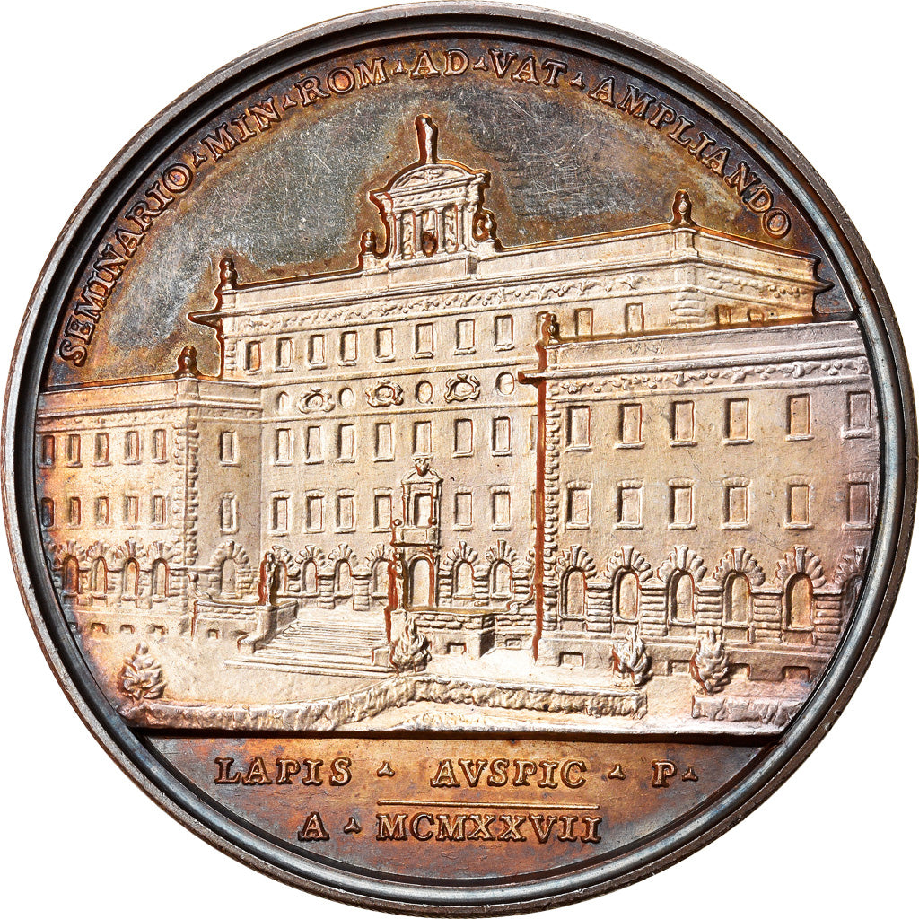 Vatican, Medal, Pivs XI, Minor Seminaria, Religions & beliefs, 1926, Bianchi